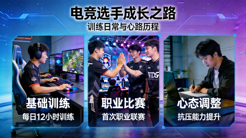 电竞选手成长之路专题，讲述选手训练与心路历程