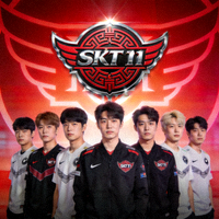 SKT T1战队官方Logo及队员合影